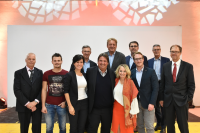v.l.n.r.: di Bernardo, Bamberger, Golubovic, Hauser, Muchitsch, Zangerl, Blanik, Rieder, Wohlgemuth, Kern, Springinsfeld