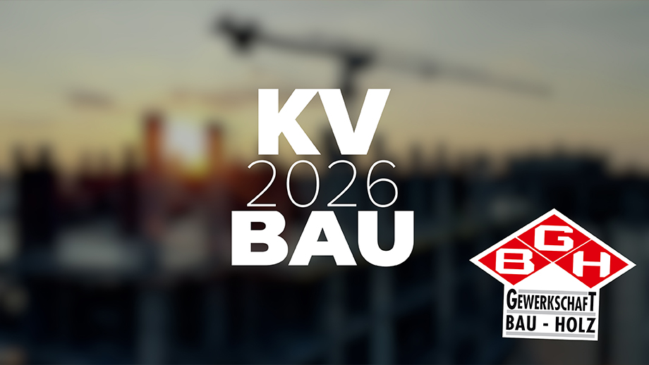KV-Abschluss Bauindustrie und Baugewerbe 2026